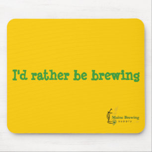 Maine-Brauenversorgungs-Mausunterlage Mousepad