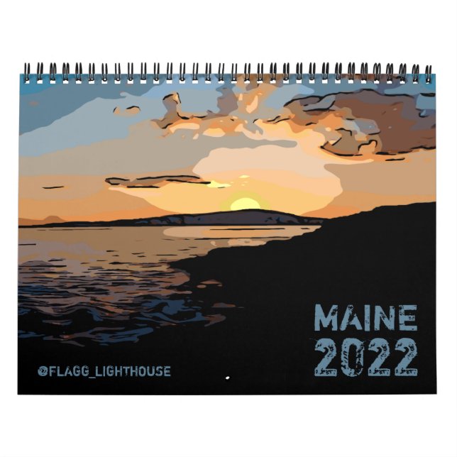 MAINE CALENDAR 2022 KALENDER (Titelbild)