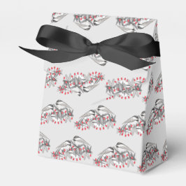Maine Chickadee Bird Winter Weihnachtsschnee Geschenkschachtel