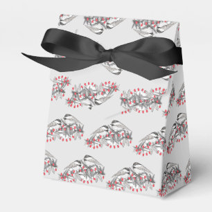 Maine Chickadee Bird Winter Weihnachtsschnee Geschenkschachtel