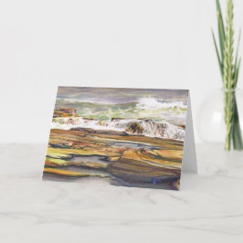 Maine Coast Beach Karte