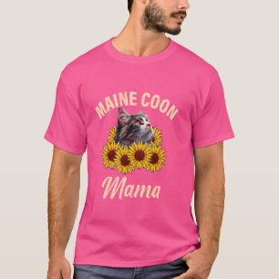 Maine Coon Besitzer MAINE COON MAMA Main Coon Mütt T-Shirt