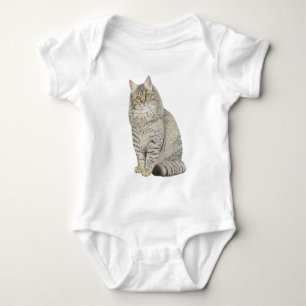 Maine Coon Cat Baby Strampler