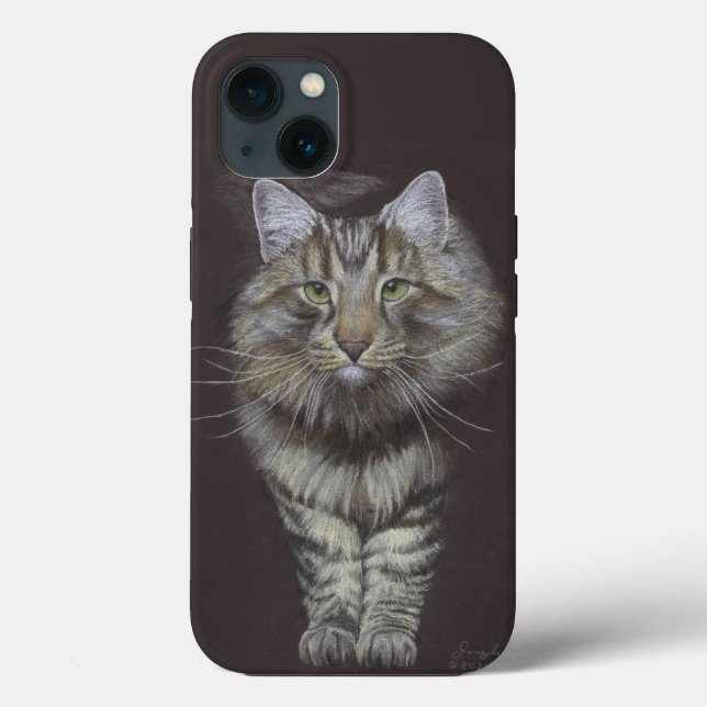 Maine Coon Cat Case-Mate iPhone Hülle (Rückseite)