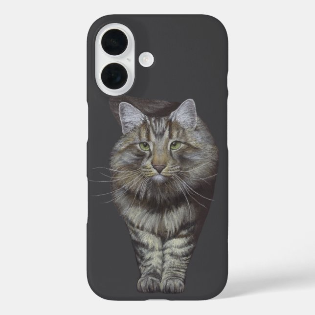 Maine Coon Cat Case-Mate iPhone Hülle (Rückseite)