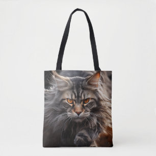 Maine Coon Cat Jagd