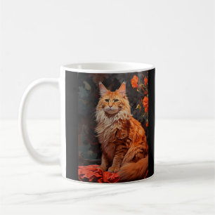 Maine Coon cat Kaffeetasse