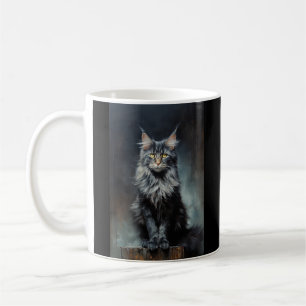 Maine Coon cat Kaffeetasse