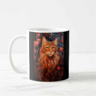 Maine Coon cat Kaffeetasse
