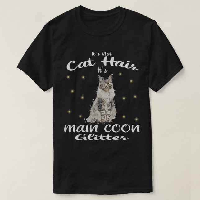 Maine Coon Cat Katzen Kätzchen Maine Coon seine ni T-Shirt (Design vorne)