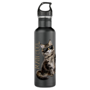 Maine Coon Cat - Main Cool  Edelstahlflasche