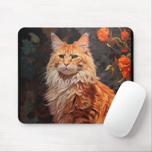 Maine Coon cat Mousepad