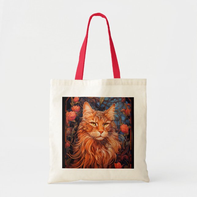 Maine Coon cat Tragetasche (Vorne)