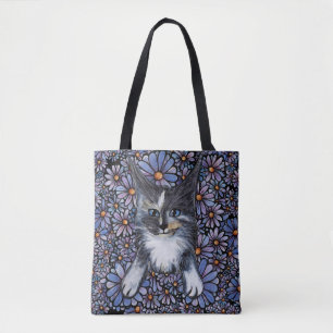 Maine Coon Dilute Calico Cat Lila Daisy