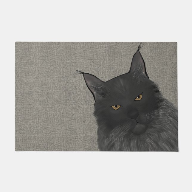 Maine Coon Doormat Fußmatte (Vorderseite)