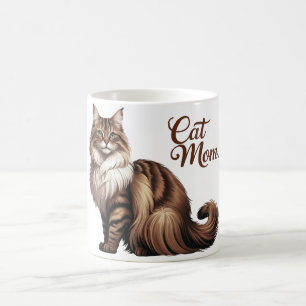 Maine Coon Empire Cat Mama Tasse I