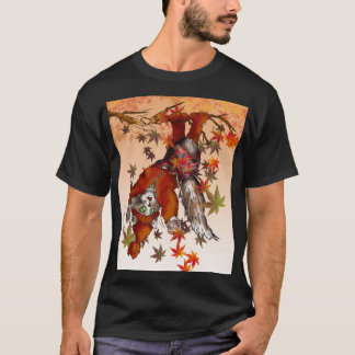 Maine Coon im Herbst Oversized T-Shirt
