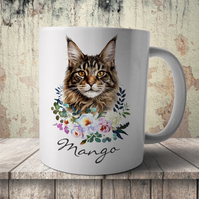 Maine Coon Katze Kaffeetasse (Von Creator hochgeladen)