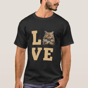 Maine Coon Katzenbesitzer LIEBEN Maine Coon Katzen T-Shirt