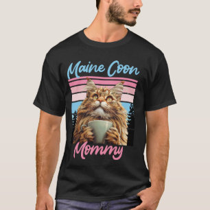 Maine Coon Katzenmutter MAINE COON MAMMA MAIN COON T-Shirt