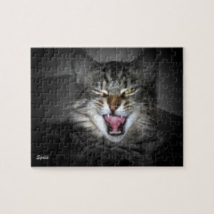 Maine Coon Katzenpuzzle Puzzle