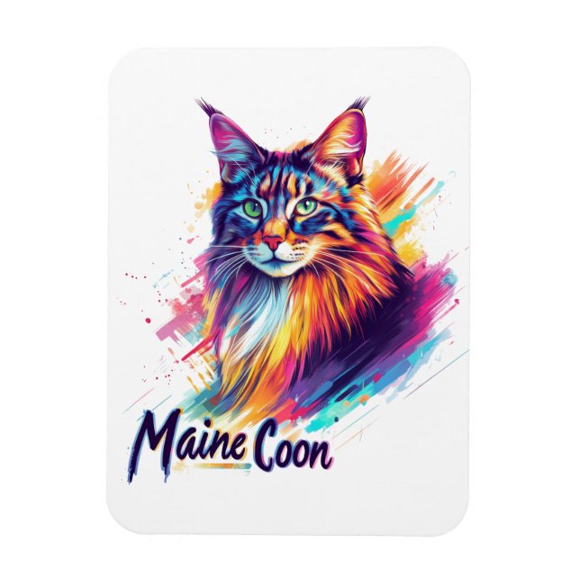 Maine Coon Magnet (Vertikal)
