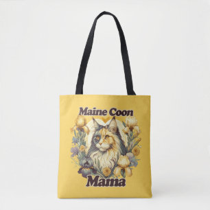 Maine Coon Mama Dilute Calico Mainecoon Katzen