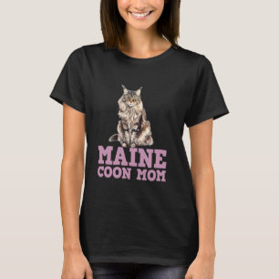MAINE COON MAMA MAINE COON KATZE MOM MAINE COON Mu T-Shirt