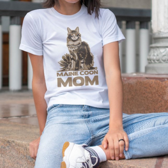 MAINE COON MAMA T - SHIRT (Von Creator hochgeladen)