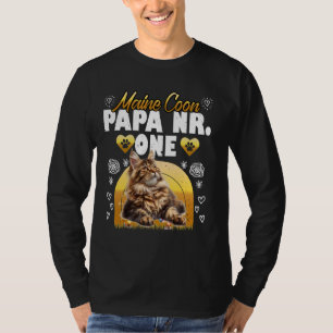 MAINE COON PAPA NR. 1 Funny Vater Maine Coon Pater T-Shirt