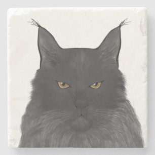 Maine Coon Stone Untersetzer