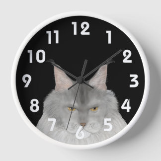 Maine Coon Wall Clock Uhr