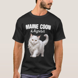 Maine Coon Whisperer Maine Coon Katzenliebhaber T-Shirt