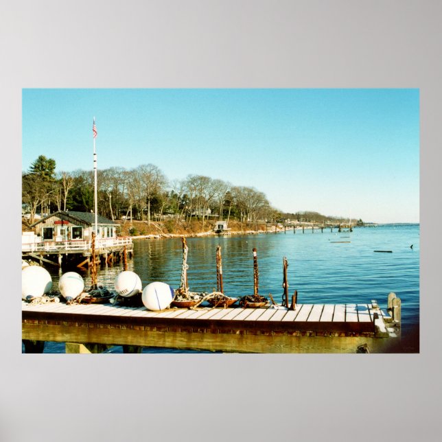 Maine Dock 2 Poster (Vorne)