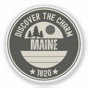 Maine entdecken - Designs für jede Lover Aufkleber