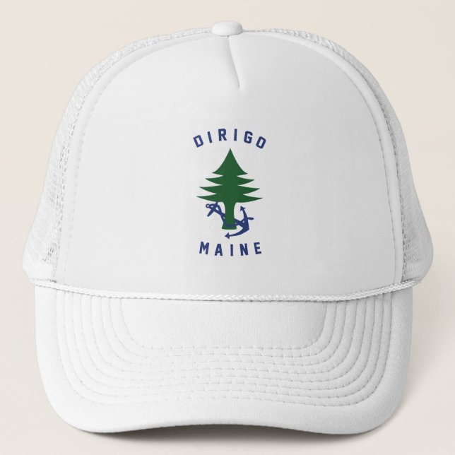 MAINE FLAG TRUCKERKAPPE (Vorderseite)