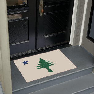 Maine-Flagge 1901 Fußmatte