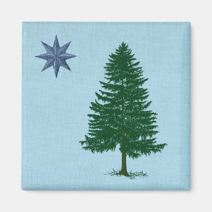 Maine-Flagge 1901 Magnet