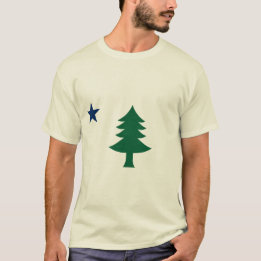 Maine-Flagge 1901 T-Shirt
