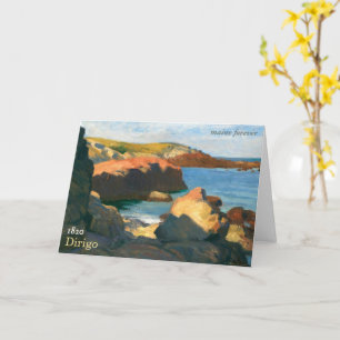 Maine Forever Biennale Briefmarke Grußkarte Karte