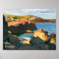 Maine Forever Biennale Briefmarke Kunst