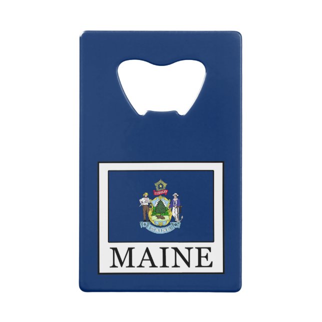 Maine Geldbeutel Flaschenöffner (Vorderseite)