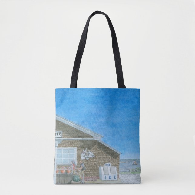 Maine General Store Aquarell (Vorderseite)