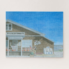 Maine General Store Watercolor 520 pc Puzzle
