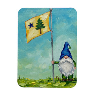 MAINE GNOME MAGNET