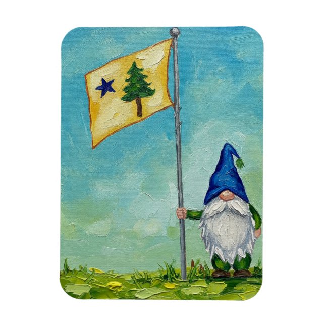 MAINE GNOME MAGNET (Vertikal)