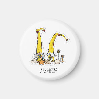 Maine-Gnome  Magnet