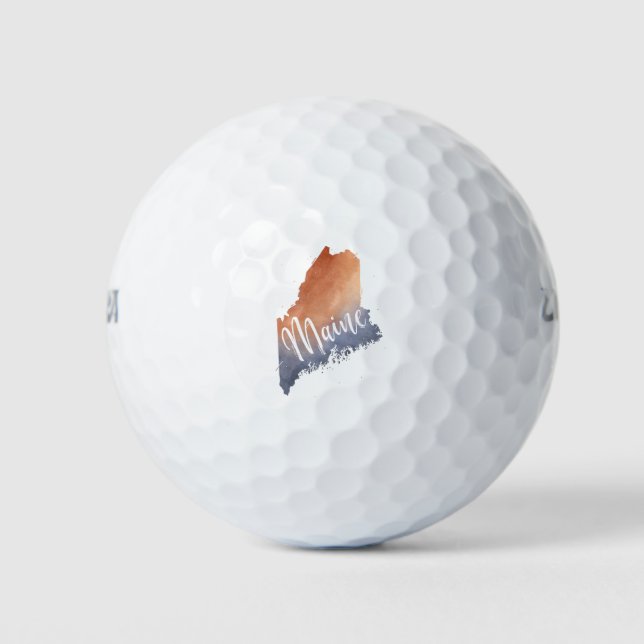 Maine Golfball (Vorderseite)
