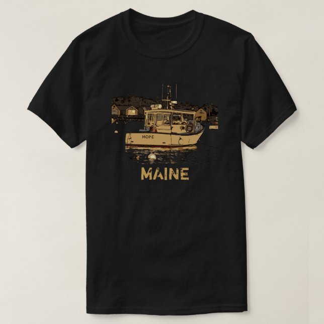 MAINE - HOFFNUNG T-Shirt (Design vorne)