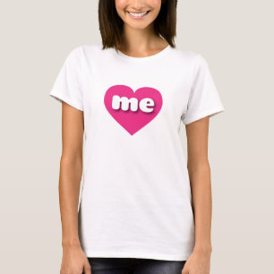 Maine-Hot-Pink-Herz - Ich Liebe mich T-Shirt